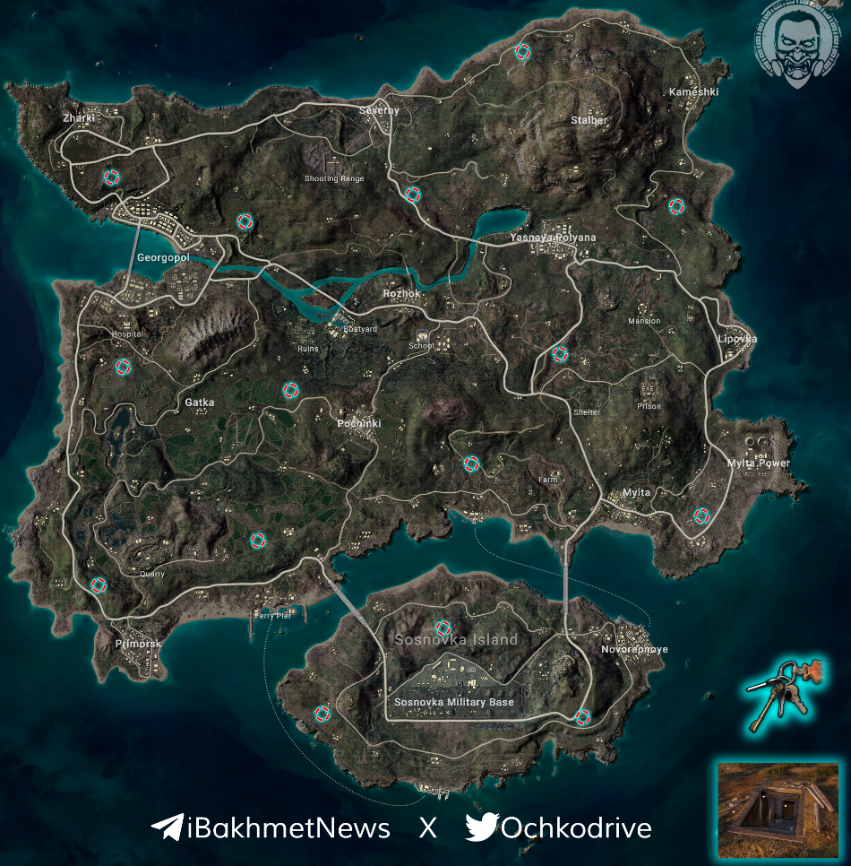 Erangel Map